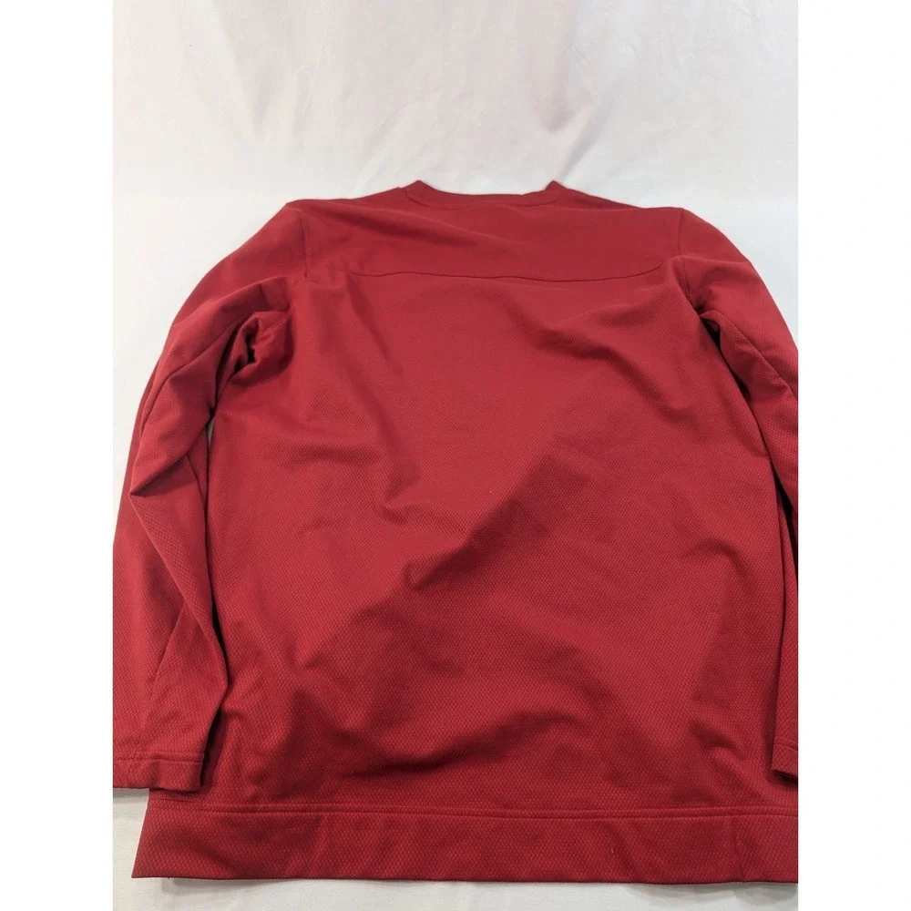 Nike Swoosh Thermal Shirt Mens XL Waffle Knit Fleece Oklahoma Sooners Soccer Men